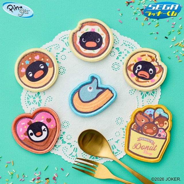 景品ラインナップ セガ ラッキーくじ　PINGU　～PINGU'S Donut Shop～