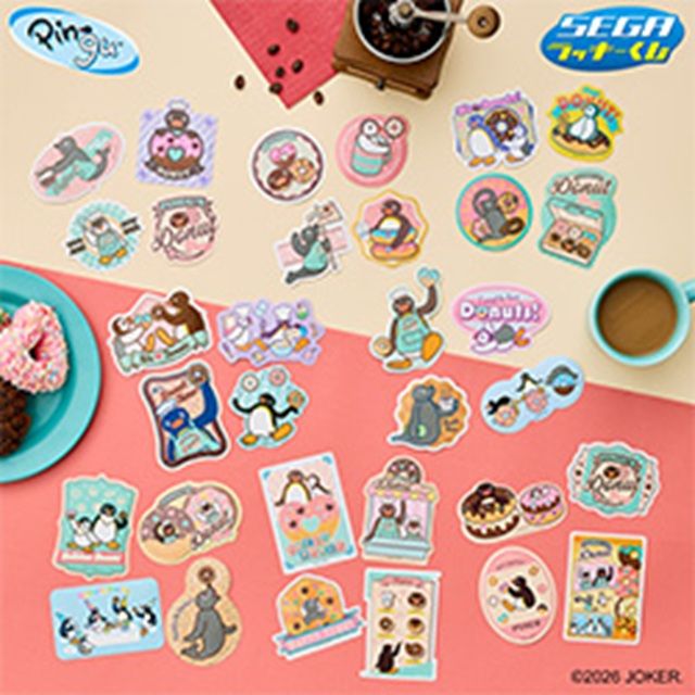 景品ラインナップ セガ ラッキーくじ　PINGU　～PINGU'S Donut Shop～