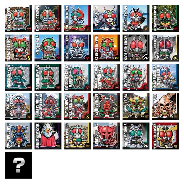 種類 SD仮面ライダースナック