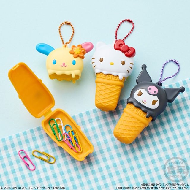 種類　アイスクリーミィケースチャーム サンリオキャラクターズ