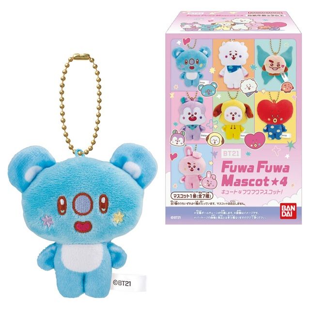 BT21 Fuwa Fuwa Mascot★4(第4弾)