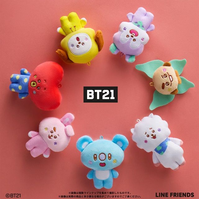 種類 BT21 Fuwa Fuwa Mascot★4(第4弾)
