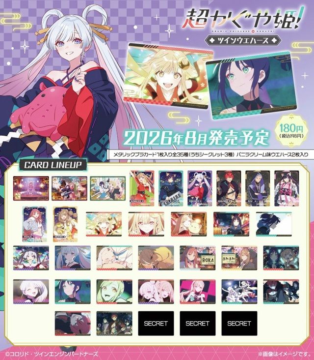 種類 超かぐや姫! ツインウエハース