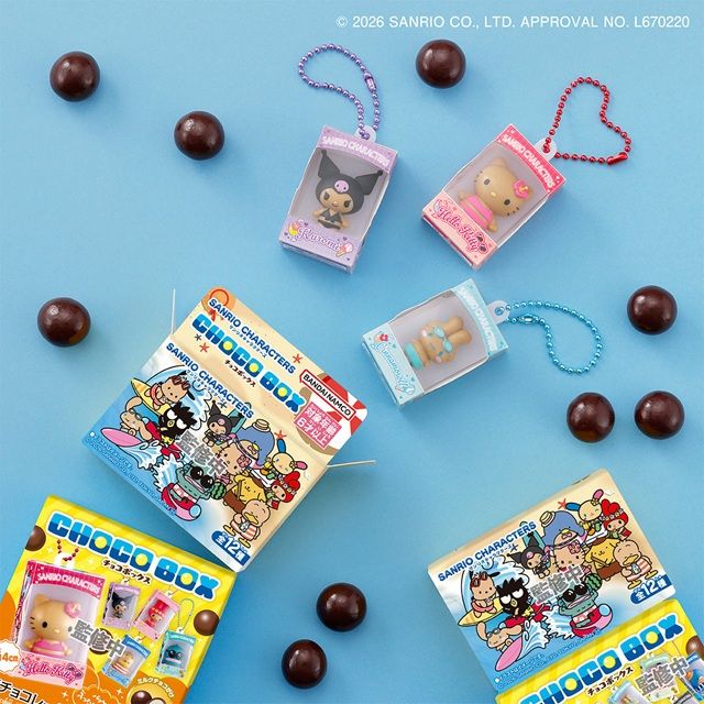 種類　サンリオキャラクターズ チョコボックス ボックスフィギュアコレクション 2026