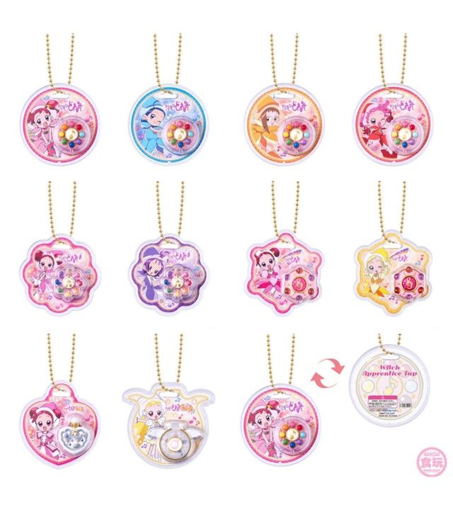 種類　おジャ魔女どれみ パッケージチャーム&チョコボーロ