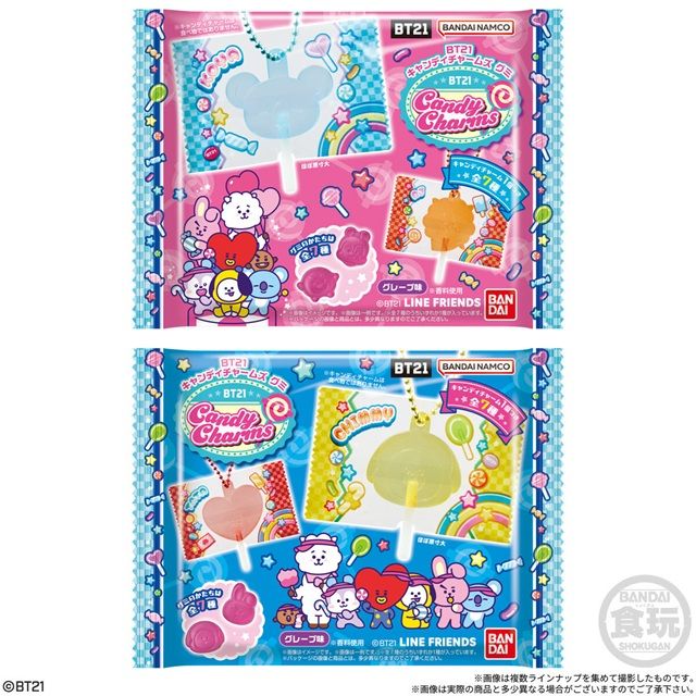 BT21 キャンディチャームズ＆グミ