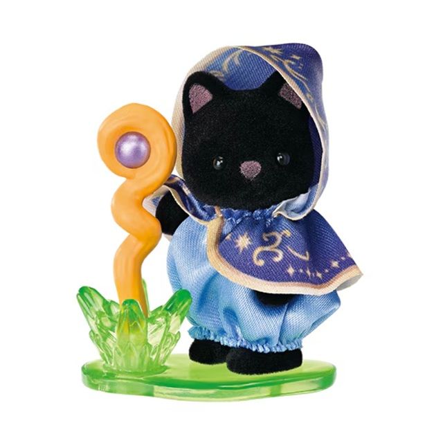 1:ほしぞらネコの赤ちゃんと魔法の杖 シルバニアファミリー『赤ちゃんコレクション -赤ちゃんふしぎな魔法使いシリーズ-』