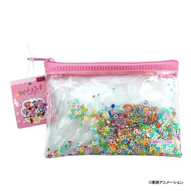 おジャ魔女どれみ シャカシャカポーチ　100均ワッツ『おジャ魔女どれみ』大型コラボ