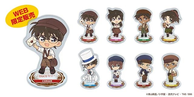 アクリルスタンド　郵便局限定『名探偵コナン』コラボのグッズ