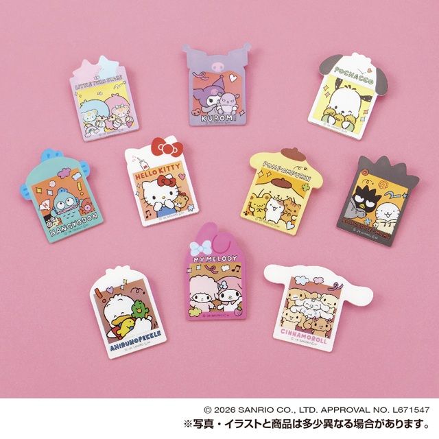 種類 サンリオキャラクターズ アクリルブローチ クリームinスナックVol.3(第3弾)