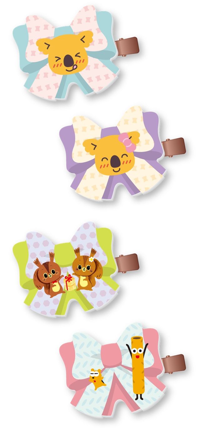 ファミマ『ロッテの焼菓子キャラクター3WAYクリップ』おまけが店頭でもらえるキャンペーン