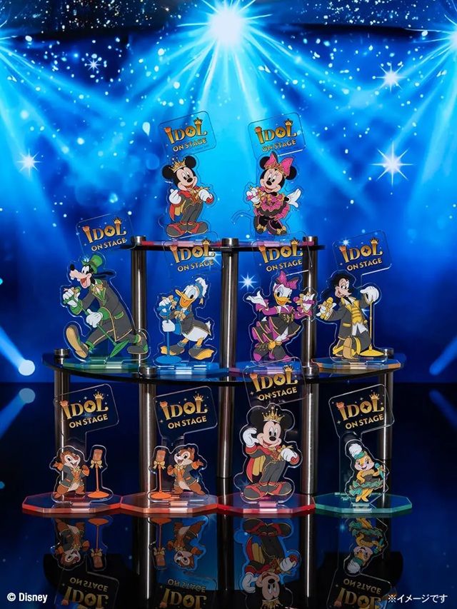 F賞　アクリルスタンドプロップス［全10種］　Happyくじ『Disney IDOL ON STAGE（ディズニー アイドル オン ステージ）』