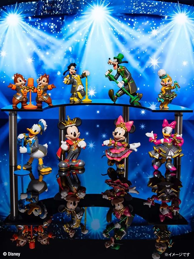 A賞　フィギュア コレクション［全8種］　Happyくじ『Disney IDOL ON STAGE（ディズニー アイドル オン ステージ）』