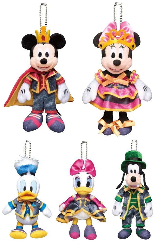 B賞　ぬいぐるみチャーム ［全5種］　Happyくじ『Disney IDOL ON STAGE（ディズニー アイドル オン ステージ）』