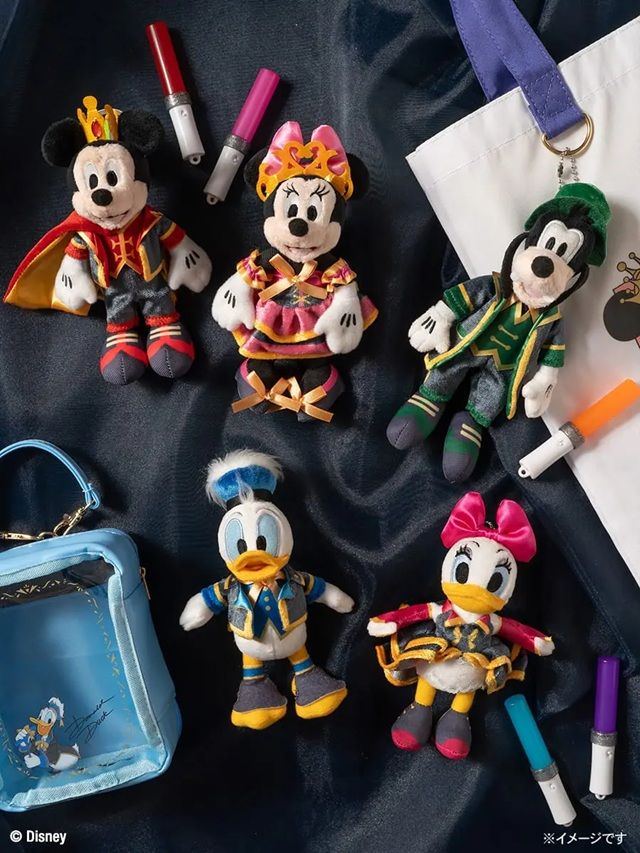 B賞　ぬいぐるみチャーム ［全5種］　Happyくじ『Disney IDOL ON STAGE（ディズニー アイドル オン ステージ）』