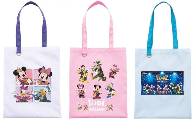 C賞　トートバッグ［全3種］　Happyくじ『Disney IDOL ON STAGE（ディズニー アイドル オン ステージ）』