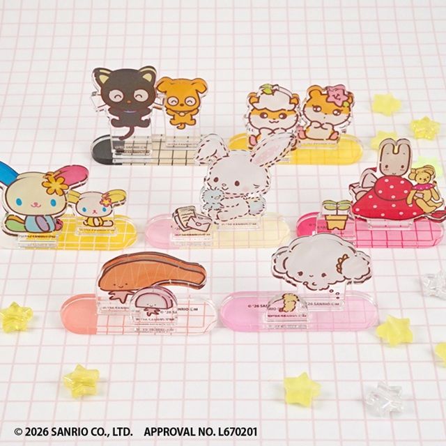 種類　サンリオキャラクターズ いつもいっしょの2ピースアクスタ