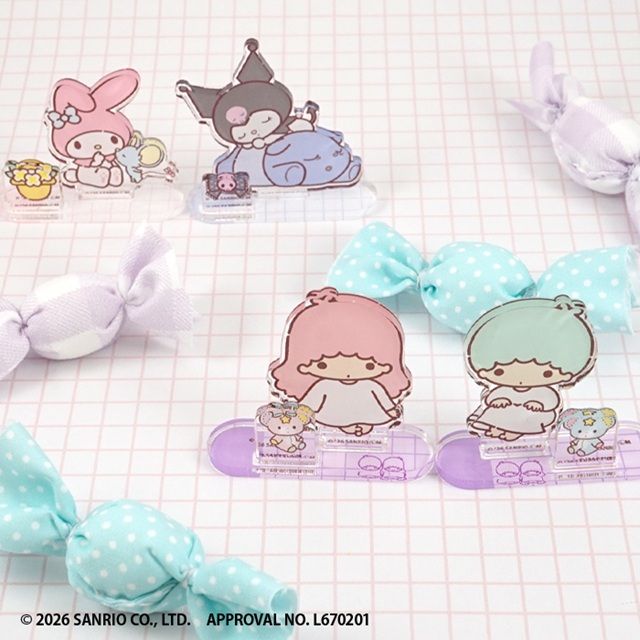 種類　サンリオキャラクターズ いつもいっしょの2ピースアクスタ