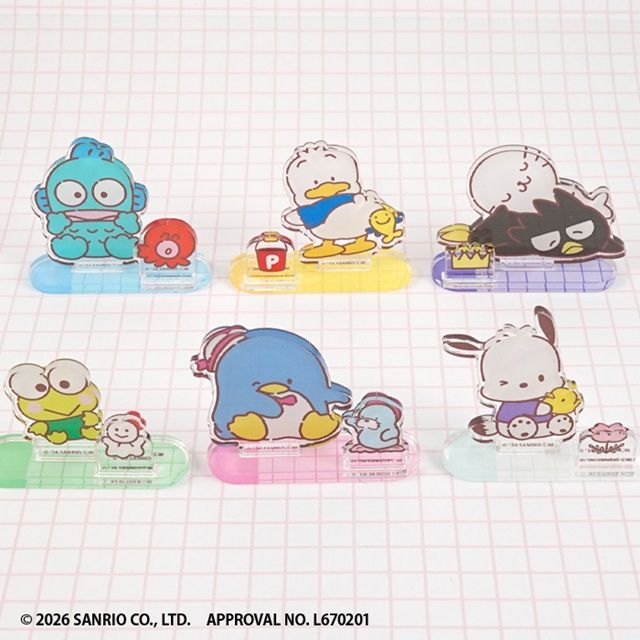種類　サンリオキャラクターズ いつもいっしょの2ピースアクスタ