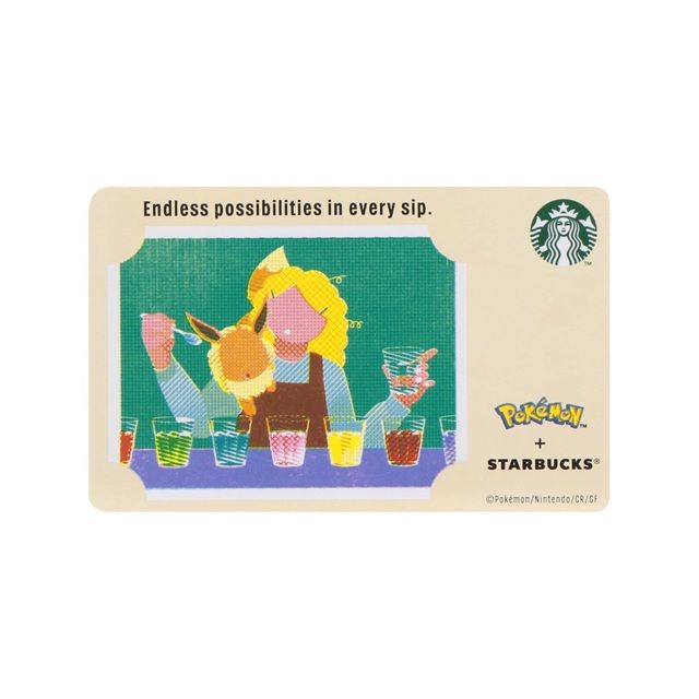 スターバックス カード Pokémon イーブイ