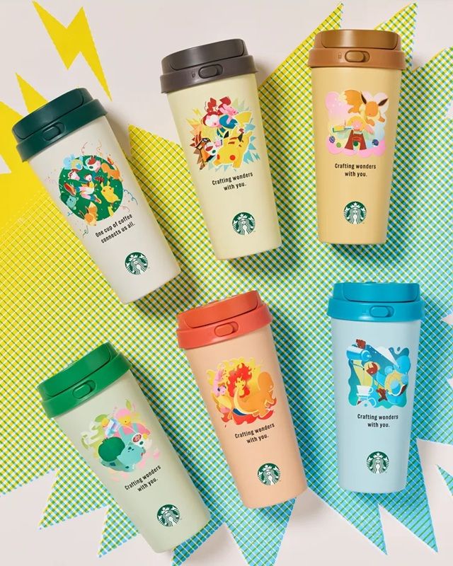 スターバックス『ポケモン』コラボ!全41のグッズと『ピカチュウ ハニークリーム ラテ』を2026年9月30日(水)より新発売!