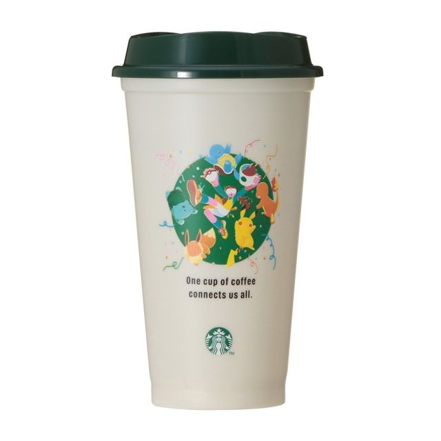 Pokémon + STARBUCKS リユーザブルカップ コーヒーコネクション 473ml ¥1,300