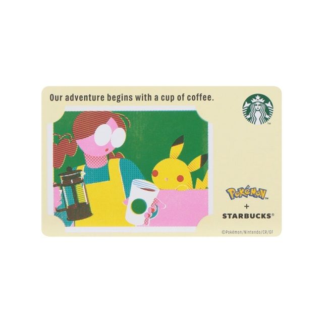 スターバックス カード Pokémon ピカチュウ