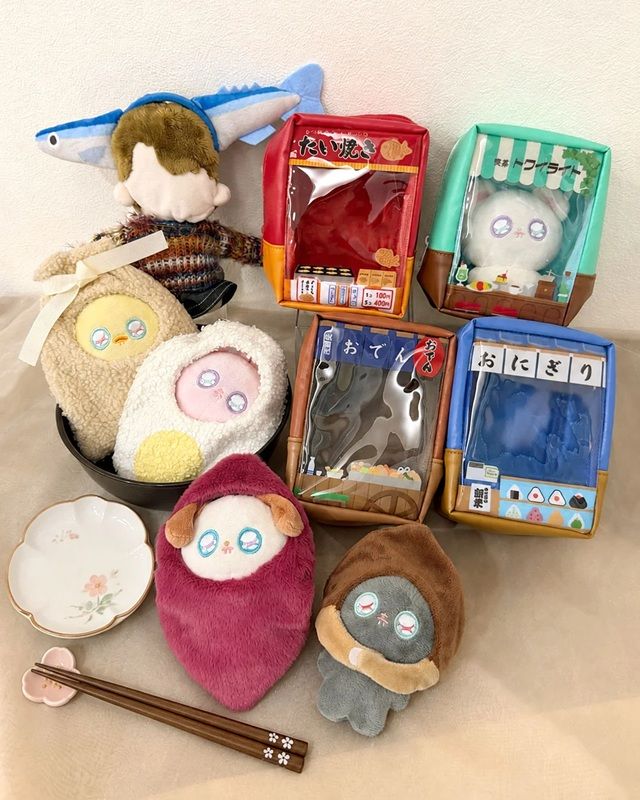 サンキューマート『秋の味覚をテーマにしたぬい活アイテム』