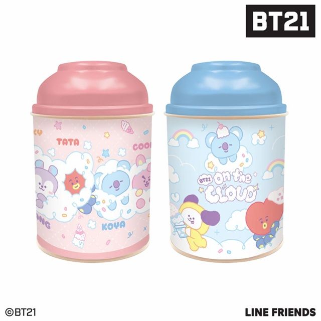 BT21 スイートクランチ缶 バレンタイン 2027年
