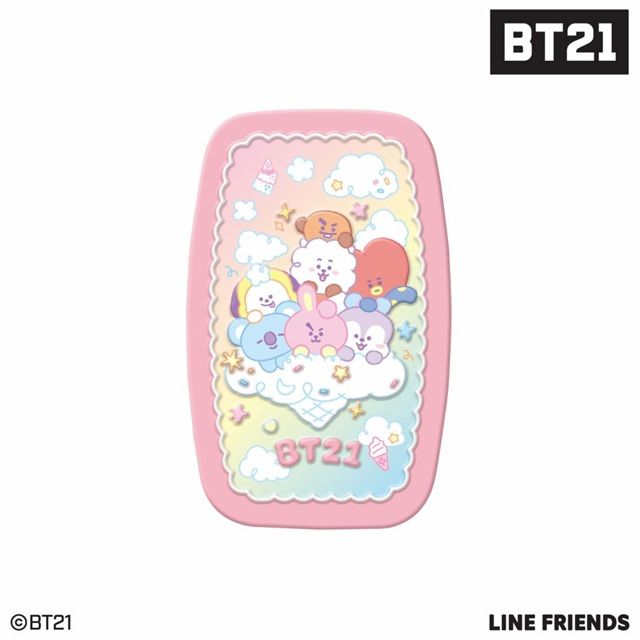 BT21 レリーフチョコ缶 バレンタイン 2027年