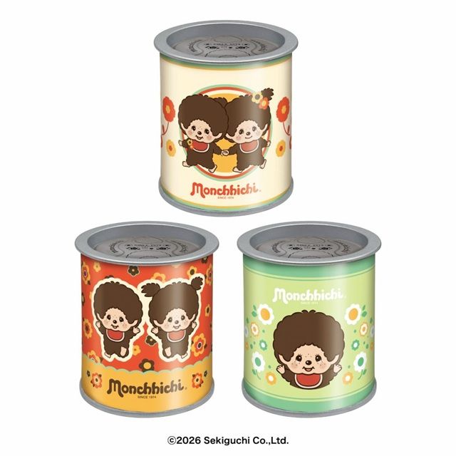 モンチッチ缶詰缶 バレンタイン 2027年