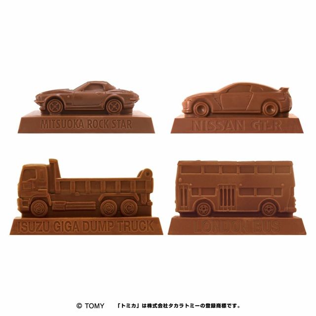 トミカ立体チョコ バレンタイン 2027年