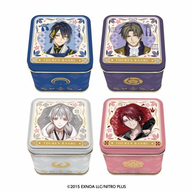 刀剣乱舞ONLINE キューブチョコ缶 バレンタイン 2027年