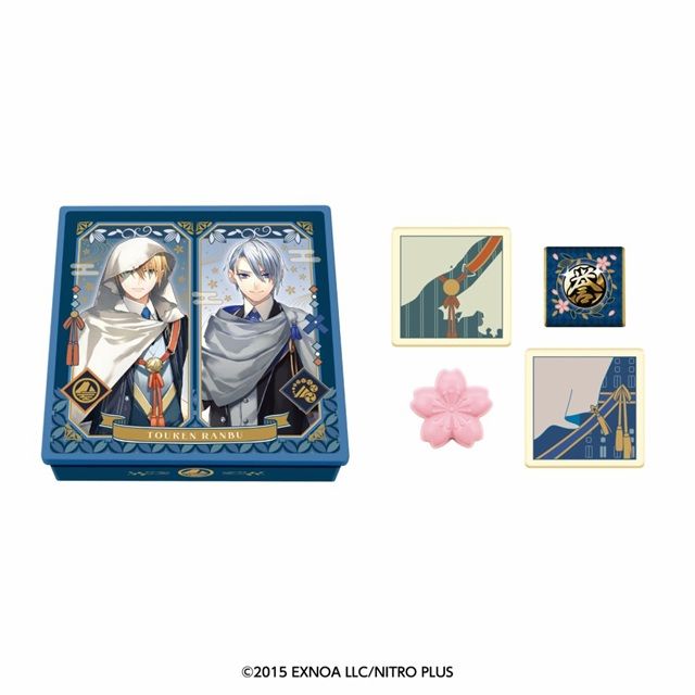 刀剣乱舞ONLINE スクエアチョコ缶 バレンタイン 2027年