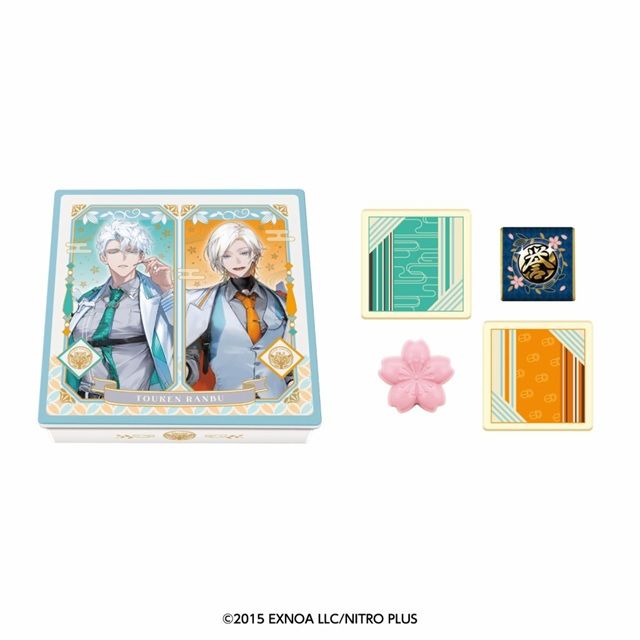 刀剣乱舞ONLINE スクエアチョコ缶 バレンタイン 2027年