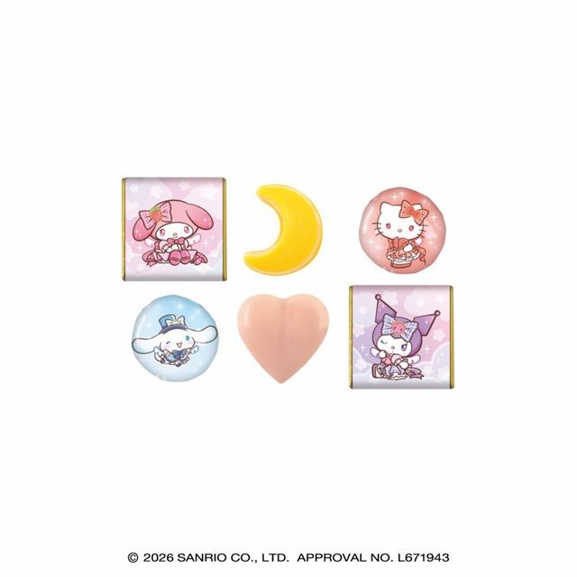 サンリオキャラクターズ チョコアソート ときめきジュエル バレンタイン 2027年