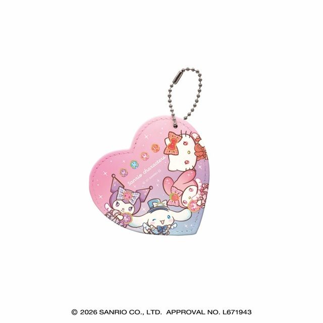 サンリオキャラクターズ ミラー＆チョコギフト ときめきジュエル バレンタイン 2027年