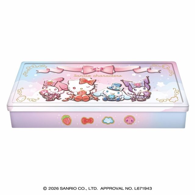 サンリオキャラクターズ ミスティックショコラ缶 ときめきジュエル バレンタイン 2027年
