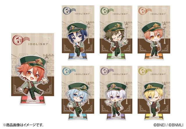 ポストカード付デフォルメアクリルスタンド アイドリッシュセブン 郵便局限定グッズ