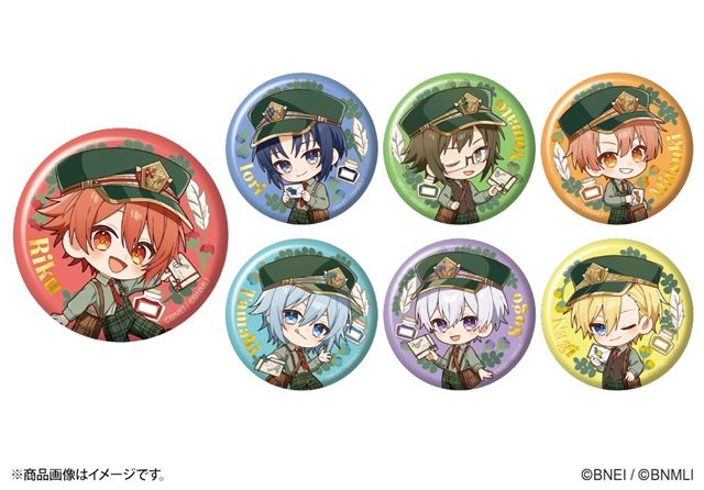 缶バッジ/缶バッジコンプリートセット アイドリッシュセブン 郵便局限定グッズ