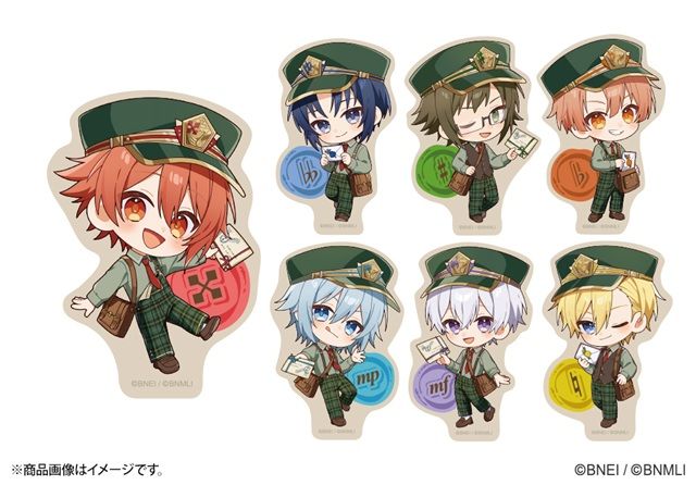 ダイカットステッカー アイドリッシュセブン 郵便局限定グッズ