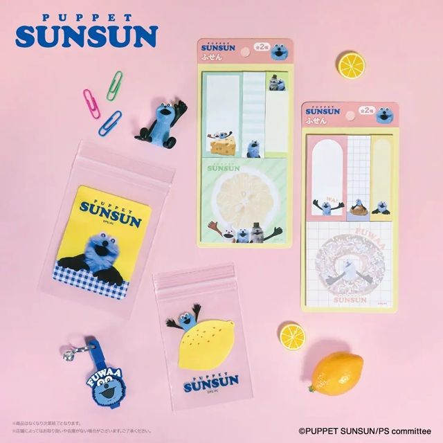種類　100円ショップ『パペットスンスン』コラボ