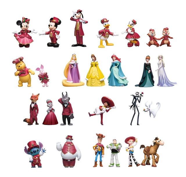 フィギュアオーナメント賞（全25種）Happyくじ『ディズニー クリスマスオーナメント2026』