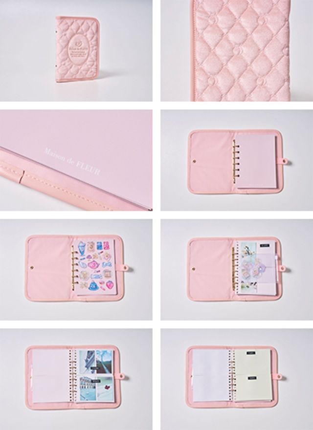 Maison de FLEUR マルチケースBOOK PEACH ローソン限定『もも(桃)×メゾン ド フルール』
