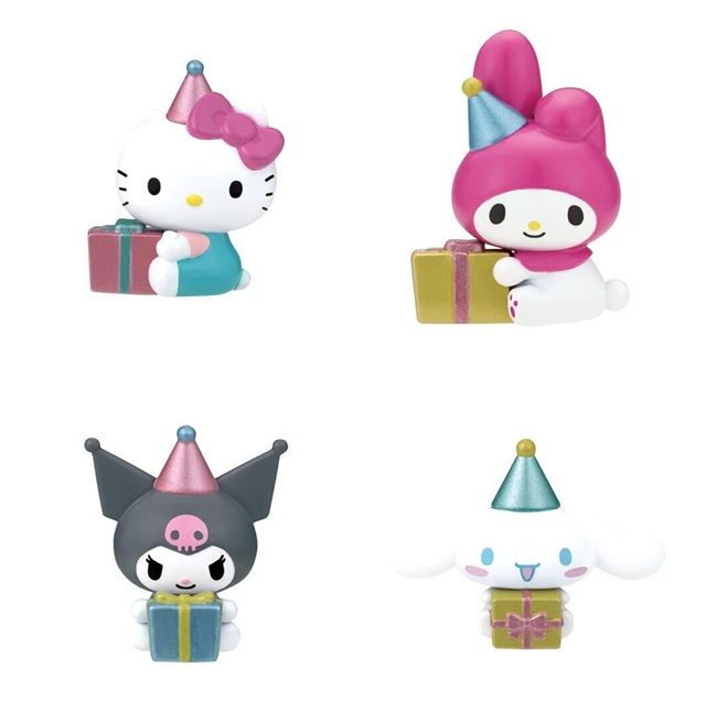 ラインナップ　びっくらたまご サンリオキャラクターズ　ぷりてぃーぱーてぃ