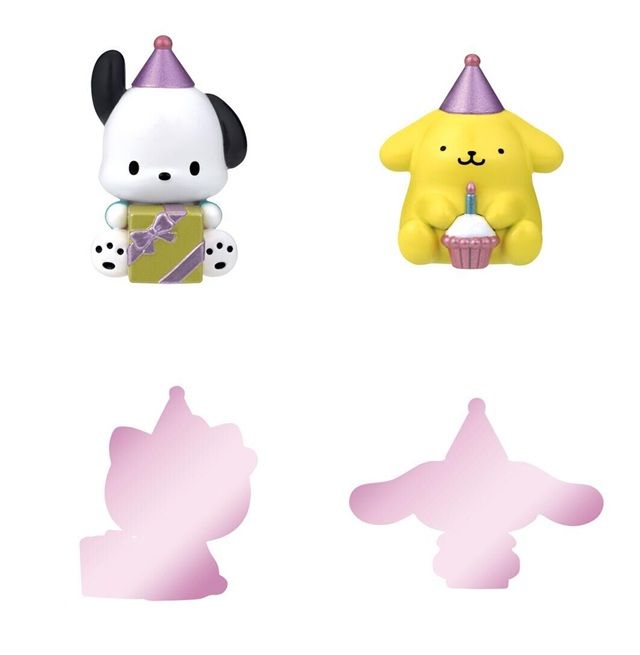 ラインナップ　びっくらたまご サンリオキャラクターズ　ぷりてぃーぱーてぃ