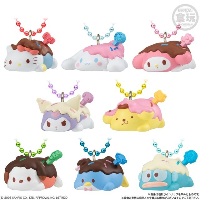 種類　サンリオキャラクターズ もちマロチョコチャーム&チョコマシュマロ