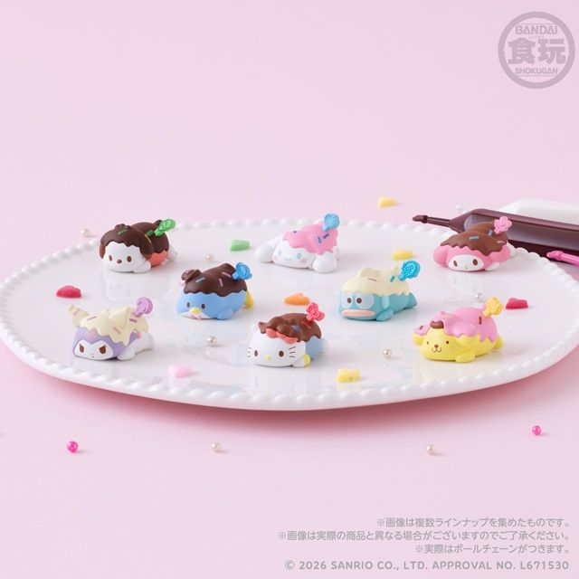 種類　サンリオキャラクターズ もちマロチョコチャーム&チョコマシュマロ