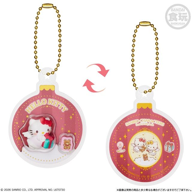 種類 サンリオキャラクターズ オーナメントチャーム&チョコボーロ